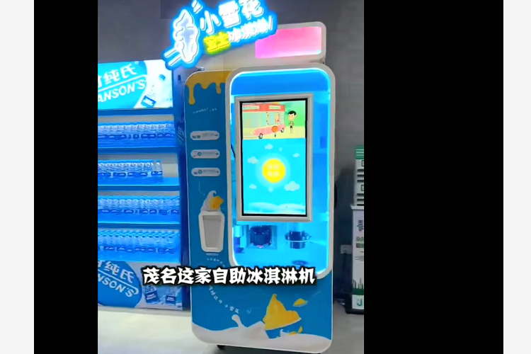 小雪花自助冰淇淋機(jī)