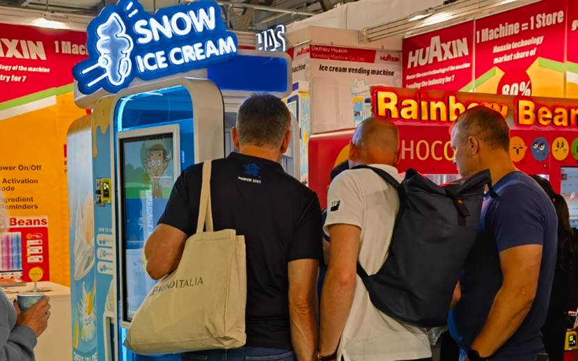 華芯冰淇淋售賣機