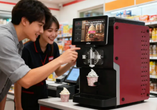 熱銷全自動(dòng)冰淇淋機(jī)為全球企業(yè)創(chuàng)造豐厚利潤(rùn)