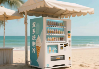 從暴曬街頭到滾燙沙灘，耐高溫冰淇淋售貨機(jī)如何守住美味